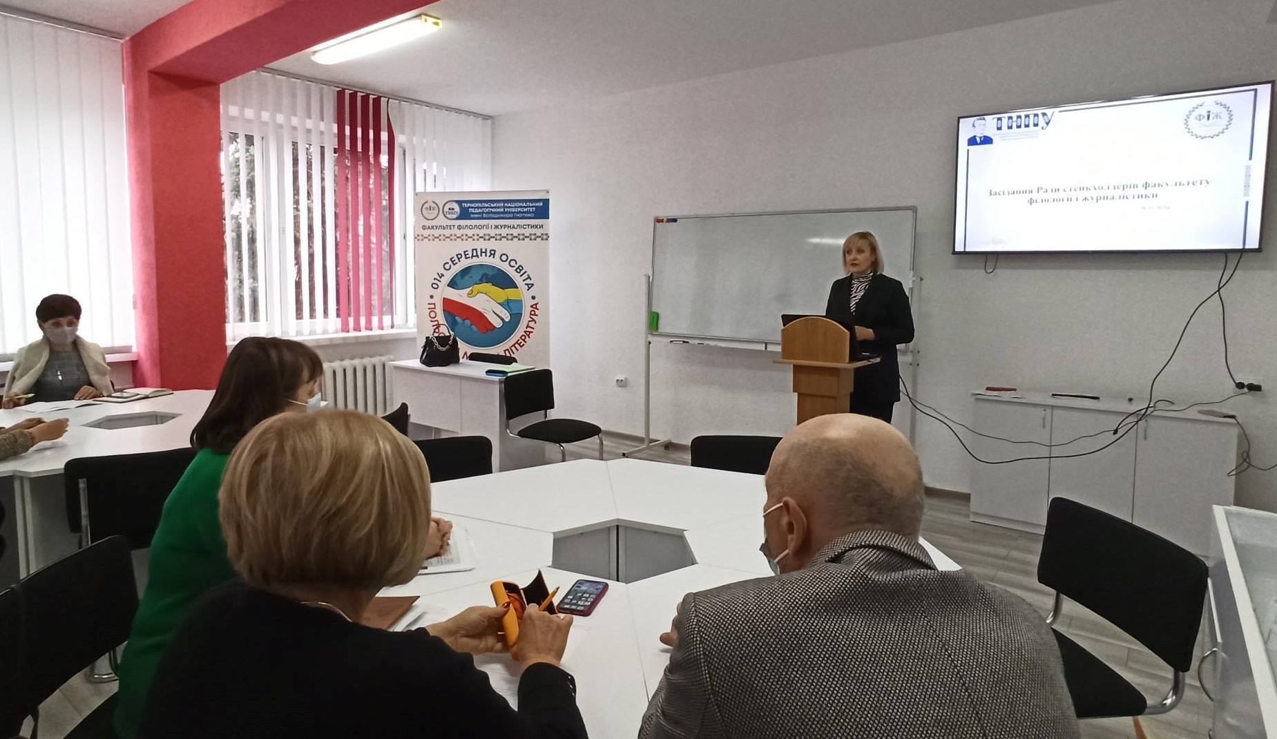 Виступ модератора засідання Ради стейкхолдерів Синоруб Г.П.